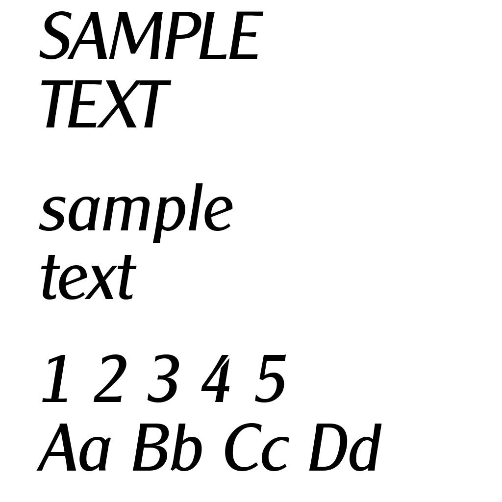 ClearGothicSerial-Italic