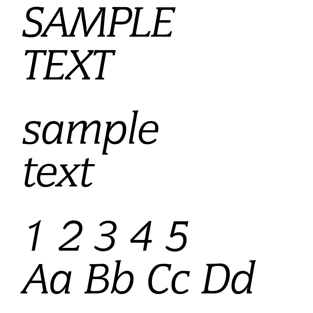 CongressSerial-Italic