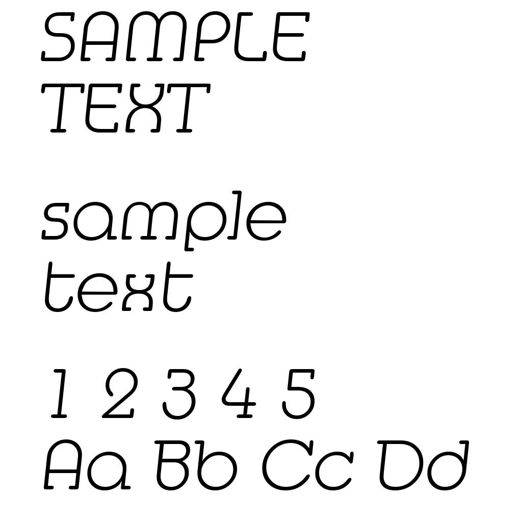 MexicoSerial-Xlight-Italic