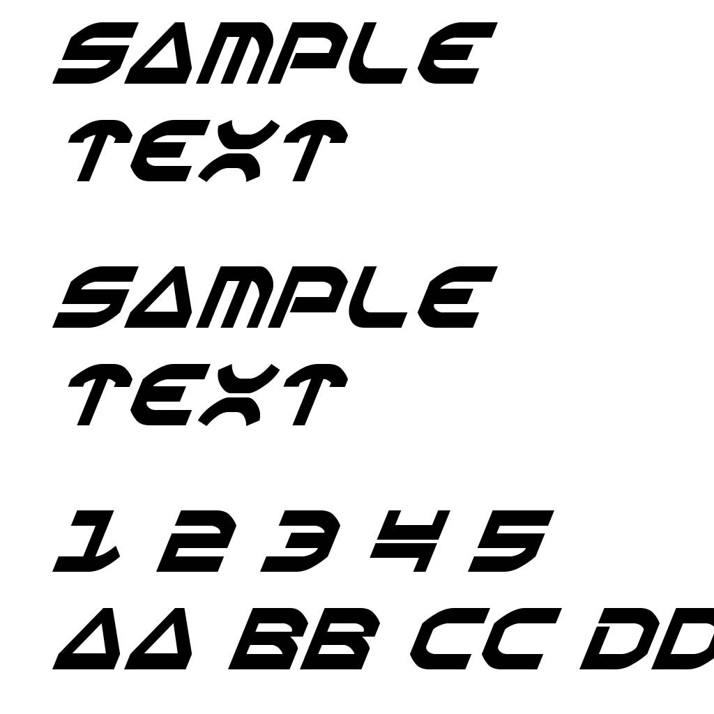 Oberon Condensed Italic
