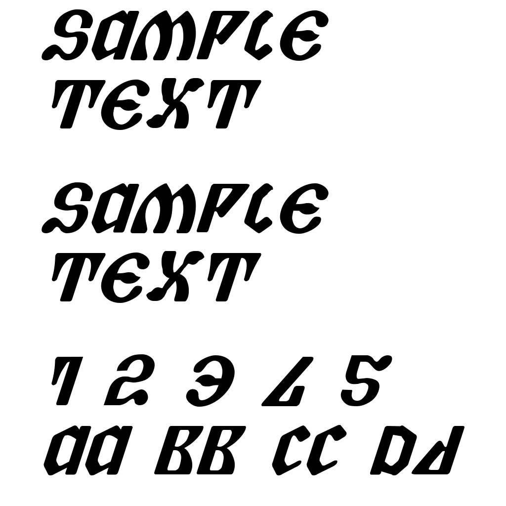 Piper Pie Bold Italic