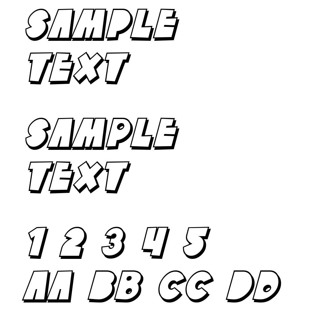 SF Tattle Tales Shadow Italic