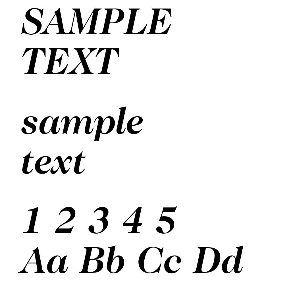 Caslon No.224 Bold Italic BT