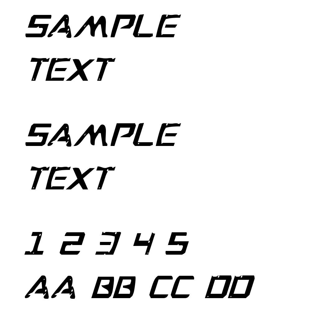 War Eagle Condensed Italic