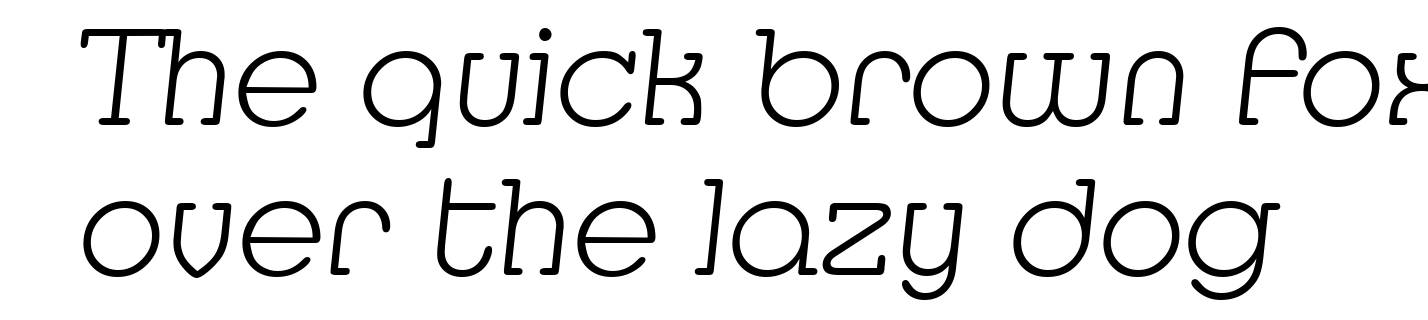 MexicoSerial-Xlight-Italic