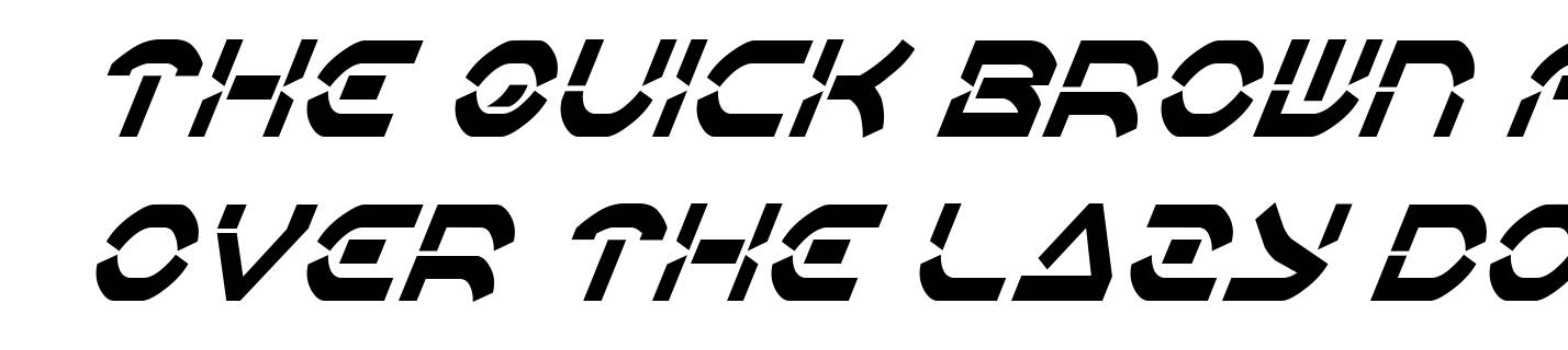 Oberon Deux Condensed Italic