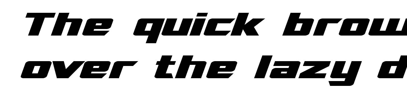 SF TransRobotics Extended Italic