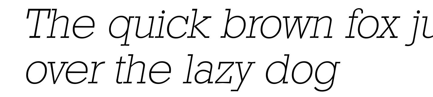 StaffordSerial-Xlight-Italic
