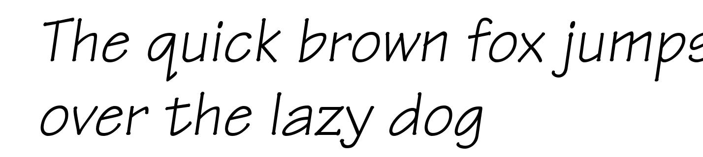 Technical Italic