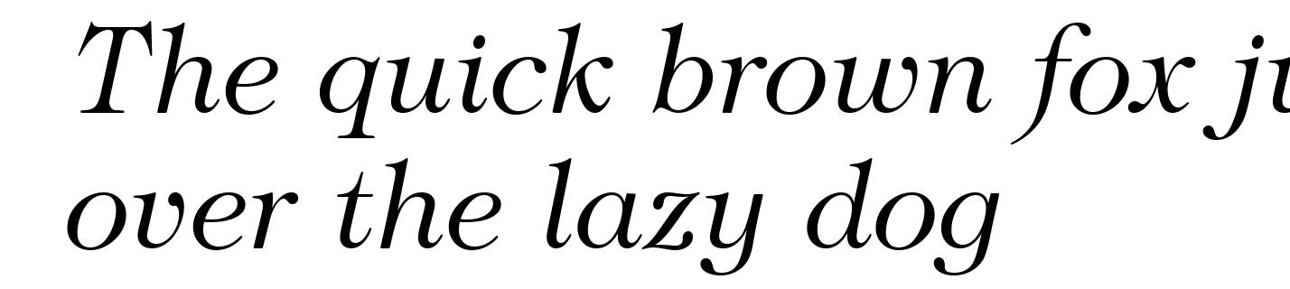 Tiffany Light Italic BT
