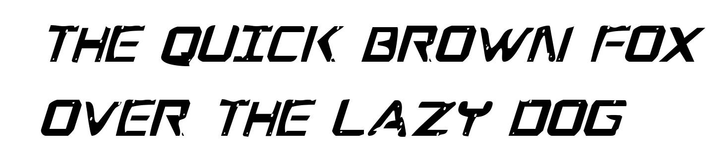 War Eagle Condensed Italic